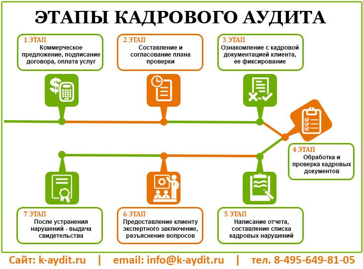 этапы кадрового аудита